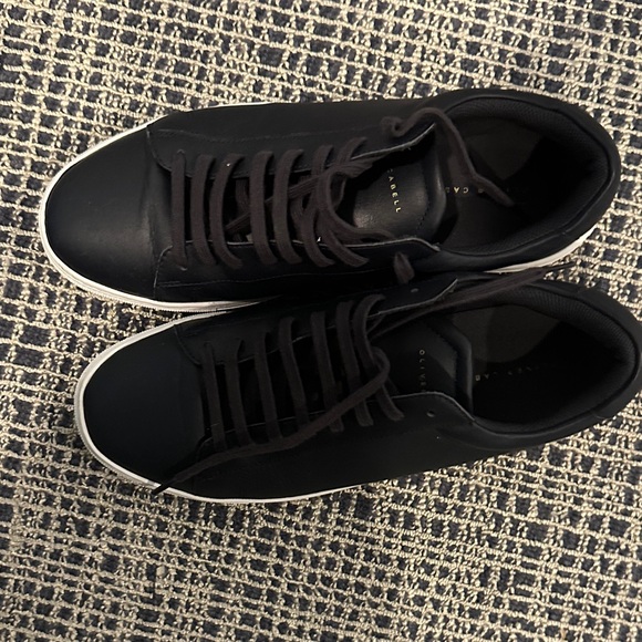 Oliver Cabell Other - Oliver Cabell Black Low-Top Sneakers with White Sole